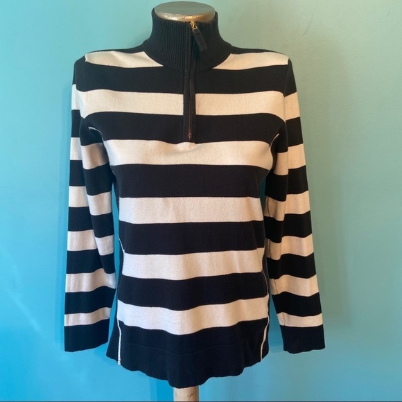 Charter club women’s striped sweater - Picture 1 of 6